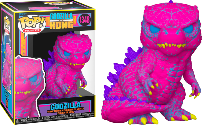 Funko Pop! Godzilla vs. Kong (2021) - Godzilla Blacklight