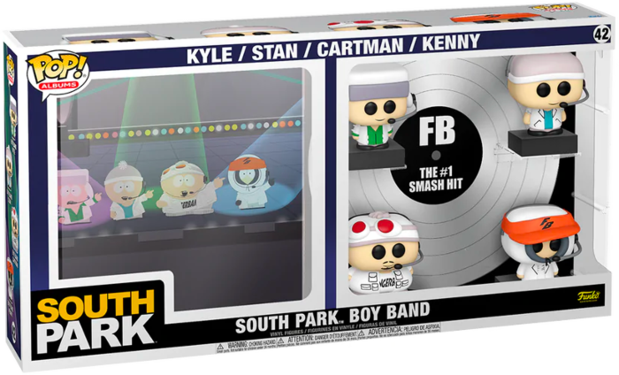Funko Pop! Albums - South Park - Fingerbang / Boy Band Deluxe - 4-Pack - The Amazing Collectables