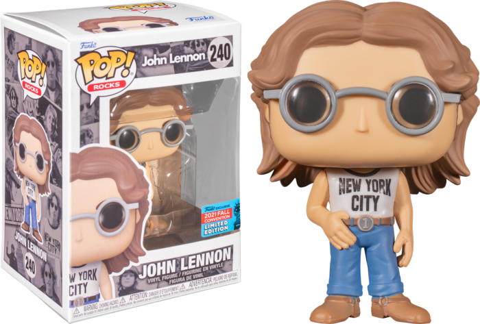 Funko Pop! John Lennon - John Lennon in New York City T-Shirt