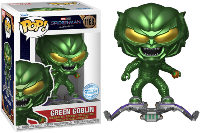 Funko Pop! Spider-Man: No Way Home - Green Goblin Metallic