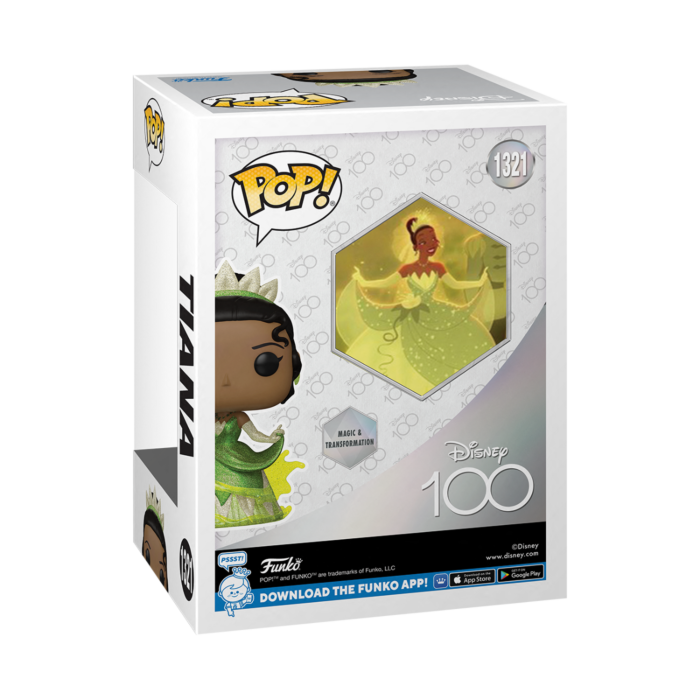 Funko Pop! The Princess and the Frog (2009) - Tiana Disney 100th Diamond Glitter