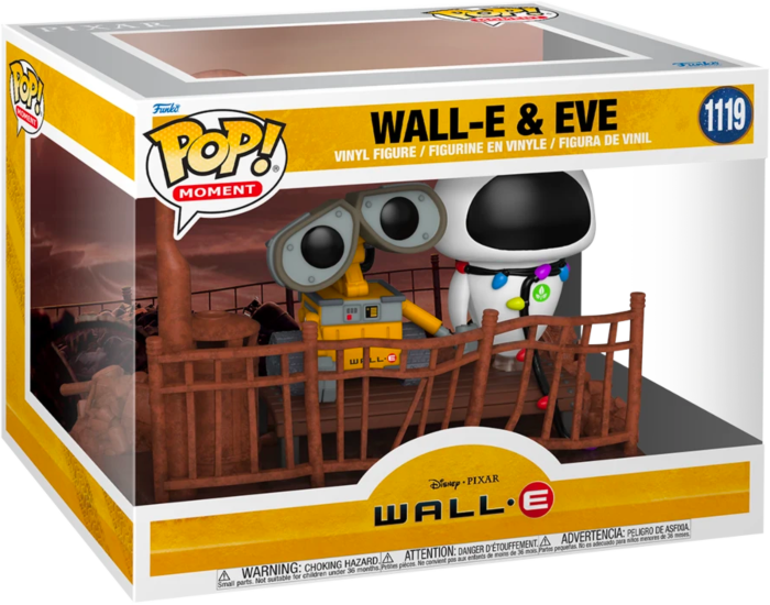 Funko Pop! Wall-E - Wall-E & Eve Movie Moment - 2-Pack - The Amazing Collectables