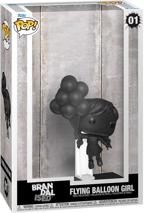 Funko Pop! Art Cover - Brandalised - Flying Balloon Girl by Banksy