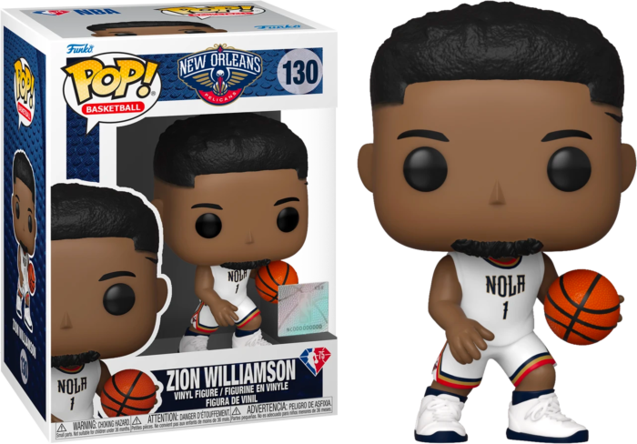 Funko Pop! NBA Basketball - Zion Williamson New Orleans Pelicans 2021 City Edition Jersey