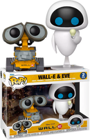 Funko Pop! Wall-E - Wall-E & Eve with Lightbulb - 2-Pack - The Amazing Collectables