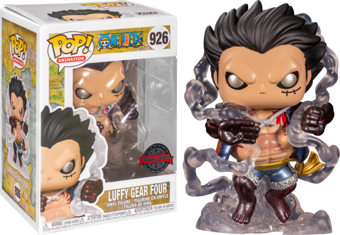 Funko Pop! One Piece - Monkey D. Luffy Gear Fourth Metallic - The Amazing Collectables