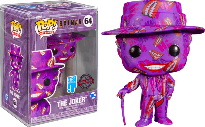 Funko Pop! Batman (1989) - The Joker Artist Series Pop! Protector