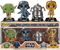 Funko Pop! Star Wars - Yoda, C-3PO, Darth Vader & R2-D2 Ralph McQuarrie Concept Series - 4-Pack - The Amazing Collectables