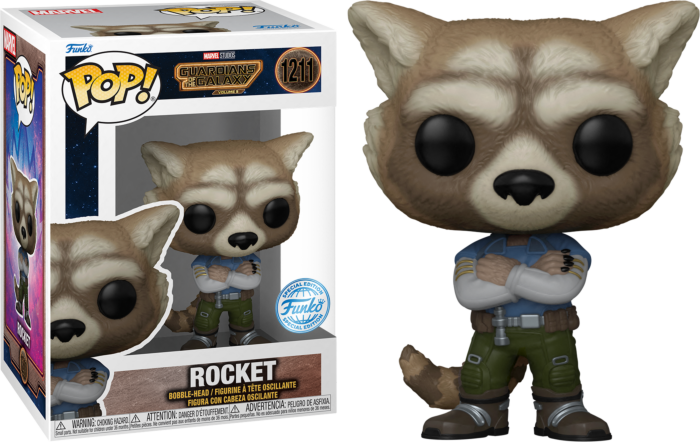 Funko Pop! Guardians of the Galaxy Vol. 3 - Rocket (Casual Outfit)
