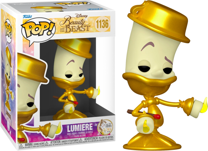 Funko Pop! Beauty and the Beast - Lumiere 30th Anniversary