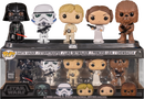 Funko Pop! Star Wars - Darth Vader, Stormtrooper, Chewbacca, Princess Leia & Luke Skywalker 5-Pack (2022 Galactic Convention Exclusive) - The Amazing Collectables