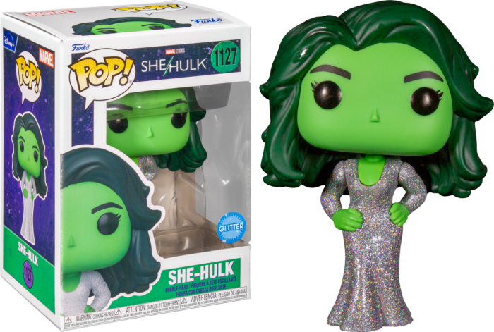Funko Pop! She-Hulk (2022) - She-Hulk in Gala Dress Diamond Glitter