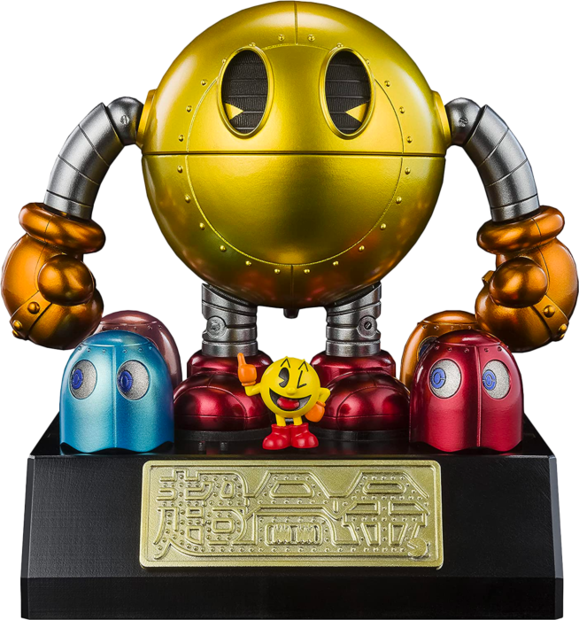 Pac-Man - Pac-Man Chogokin 4" Die-Cast Action Figure - The Amazing Collectables