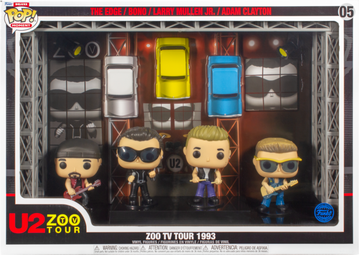 Funko Pop! U2 - Zoo TV 1993 Tour Deluxe Moment