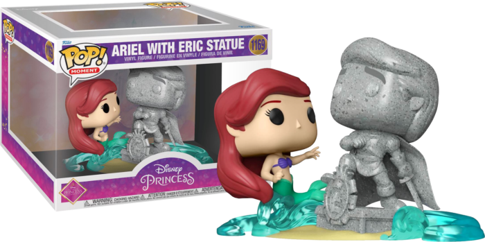 Funko Pop! The Little Mermaid - Ariel & Prince Eric Statue Movie Moment