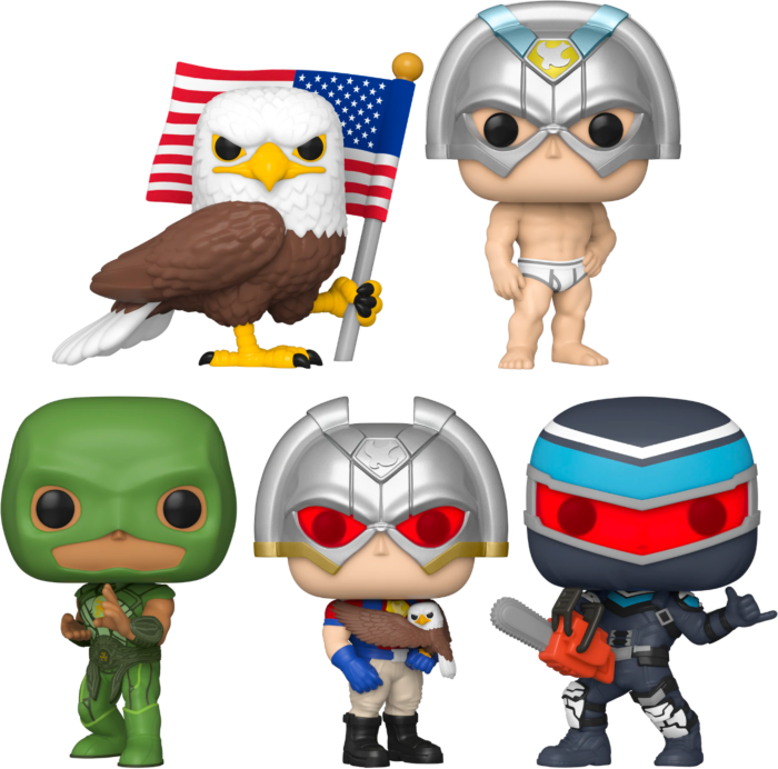 Funko Pop! Peacemaker (2022) - Give Peace A Chance - Bundle (Set of 5) - The Amazing Collectables