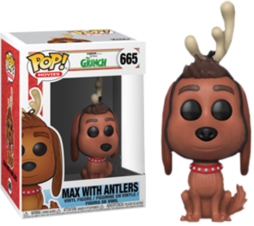 Funko Pop! The Grinch - Max the Dog with Antlers