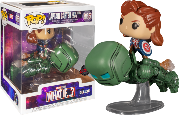 Funko Pop! Marvel: What If… - Captain Carter and the Hydra Stomper Year of the Shield Deluxe