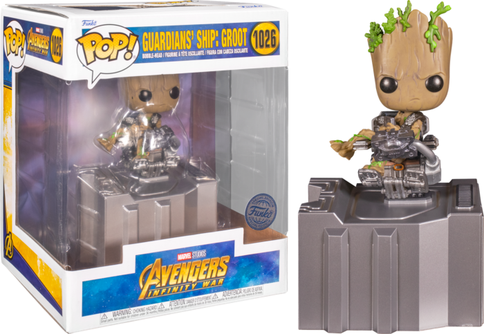Funko Pop! Avengers 3: Infinity War - Groot in Guardian's Ship Diorama Deluxe