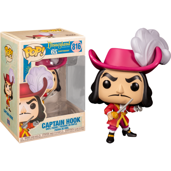 Captain Hook vinyl figurine no. 1348, Peter Pan Funko Pop!