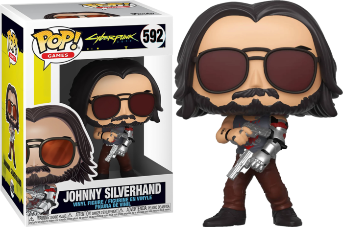 Funko Pop! Cyberpunk 2077 - Johnny Silverhand with Guns