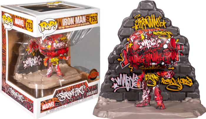 Funko Pop! Iron Man - Iron Man Graffiti Deco Deluxe