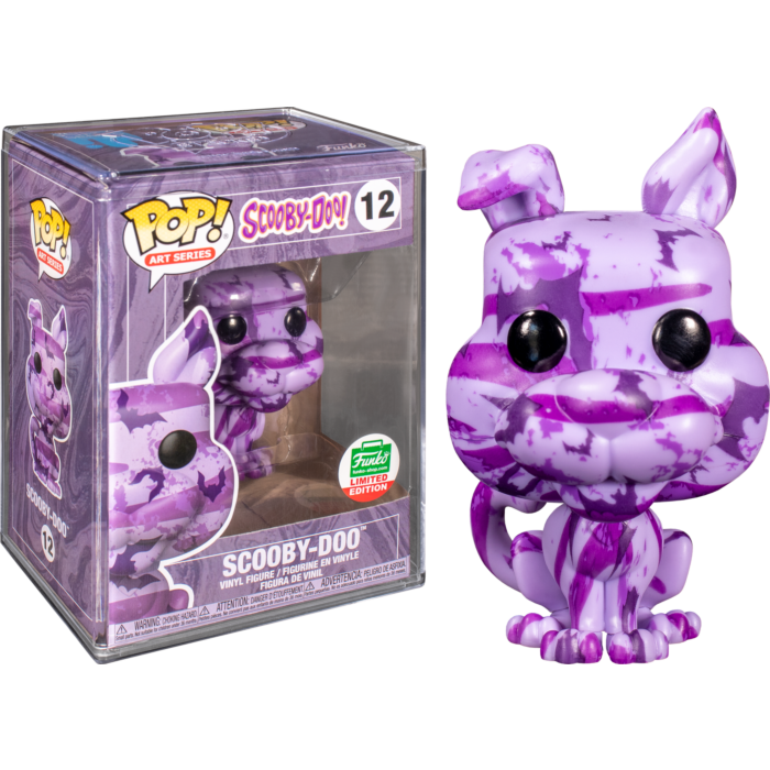 Funko Pop! Scooby-Doo - Scooby Doo Purple Bats Artist Series with Pop! Protector