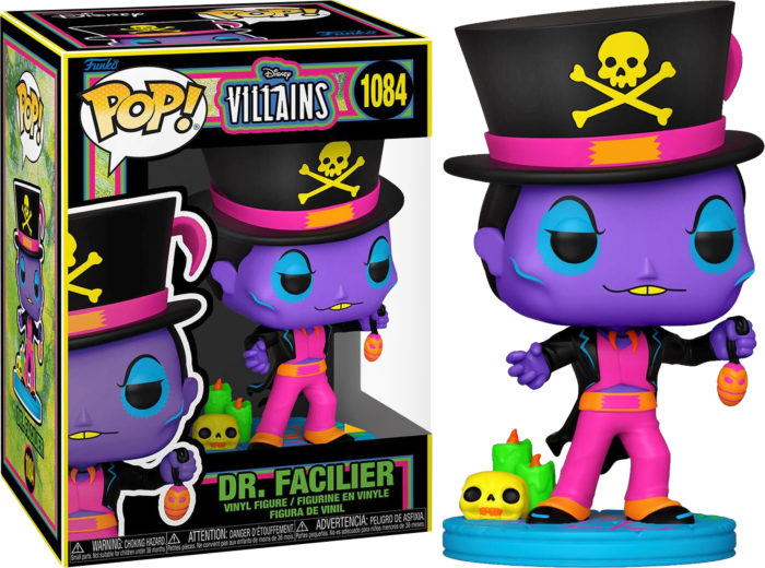 Funko Pop! The Princess and the Frog - Dr. Facilier Blacklight