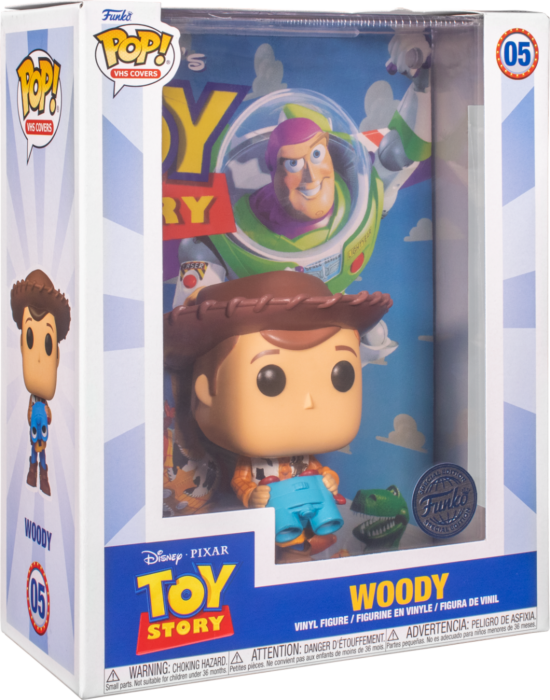 Funko Pop! VHS Covers - Toy Story - Woody with Lenny the Binoculars