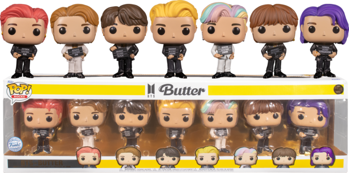 Funko Pop! BTS - BTS Butter - 7-Pack - The Amazing Collectables
