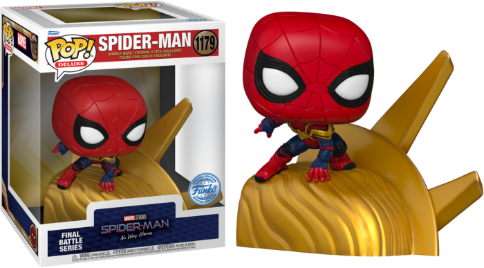 Funko Pop! Spider-Man: No Way Home - Spider-Man Final Battle Series Build-A-Scene Deluxe