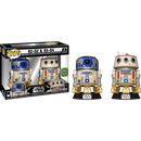 Funko Pop! Star Wars -  R2-D2 & R5-D4 - 2-Pack (2023 Galactic Convention Exclusive) - The Amazing Collectables