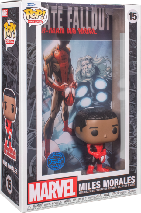 Funko Pop! Comic Covers - Spider-Man - Miles Morales Ultimate Fallout