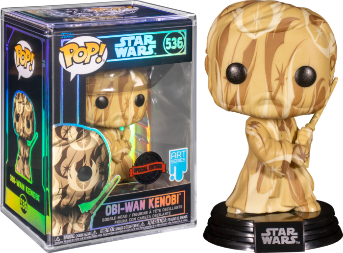 Funko Pop! Star Wars - Obi-Wan Kenobi Rebel Alliance Artist Series with Pop! Protector