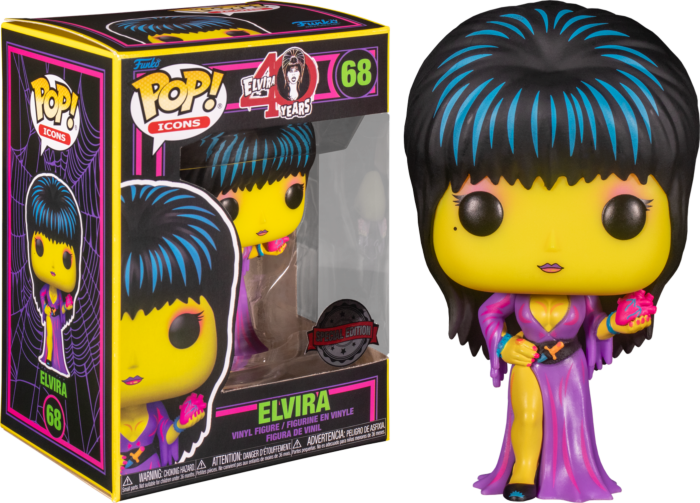 Funko Pop! Elvira: Mistress of the Dark - Elvira Blacklight