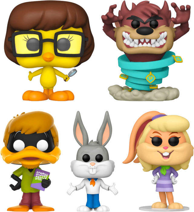 Funko Pop! Looney Tunes x Scooby-Doo - Warner Bros. 100th Anniversary Bundle (Set of 5) - The Amazing Collectables