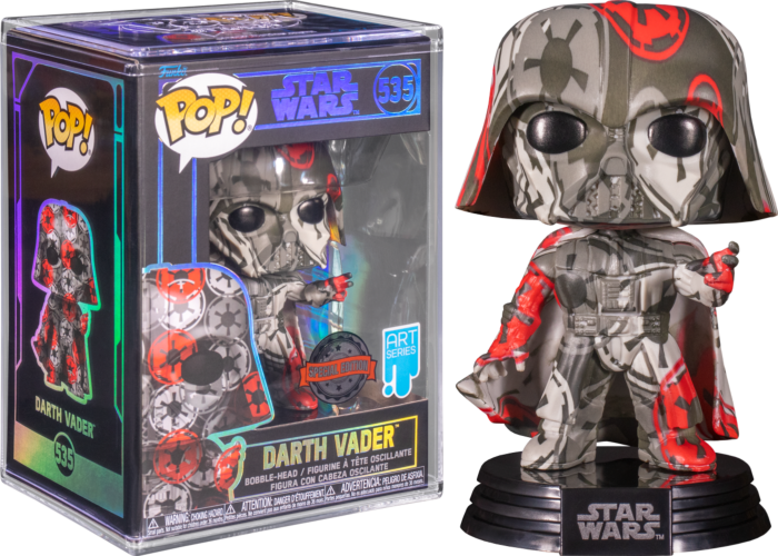 Funko Pop! Star Wars - Darth Vader Galactic Empire Artist Series with Pop! Protector