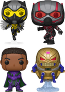 Funko Pop! Ant-Man and the Wasp: Quantumania - Quantum Realm - Bundle (Set of 4) - The Amazing Collectables