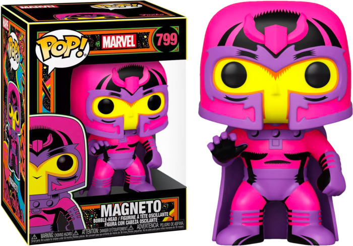 Funko Pop! Marvel: Blacklight - Magneto Blacklight