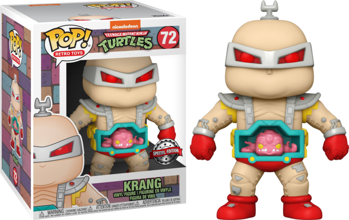 Funko Pop! Teenage Mutant Ninja Turtles - Krang with Android Body 6” Super Sized