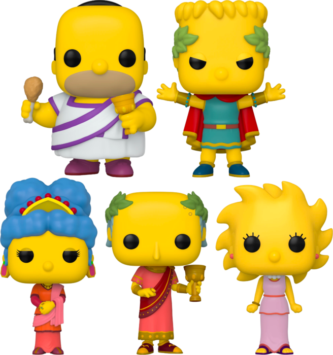 Funko Pop! The Simpsons - I, Carumbus - Bundle (Set of 5) - The Amazing Collectables
