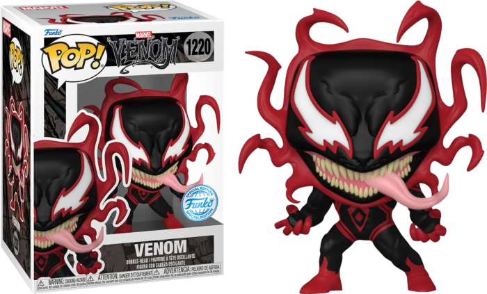 Funko Pop! Venom - Miles Morales Spider-Man with Venom & Carnage Symbiotes