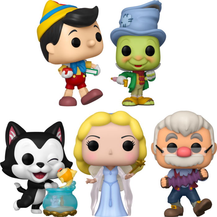Funko Pop! Pinocchio - When You Wish Upon A Pop! - Bundle (Set of 5) - The Amazing Collectables