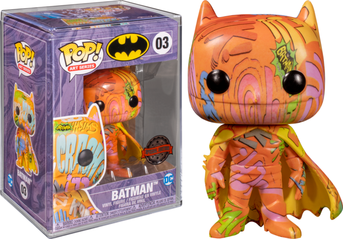 Funko Pop! Batman - Batman Orange Artist Series with Pop! Protector