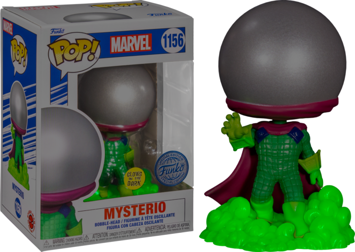 Funko Pop! Spider-Man - Mysterio Earth-616 Glow in the Dark