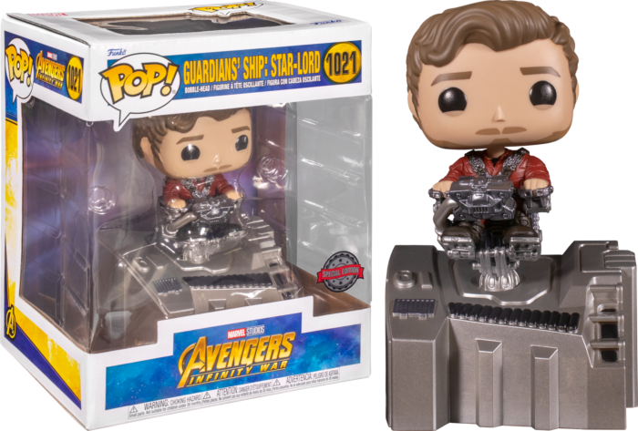 Funko Pop! Guardians of the Galaxy - Starlord in Guardian’s Ship Diorama Deluxe