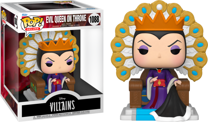 Funko Pop! Snow White and the Seven Dwarfs - Evil Queen on Throne Deluxe