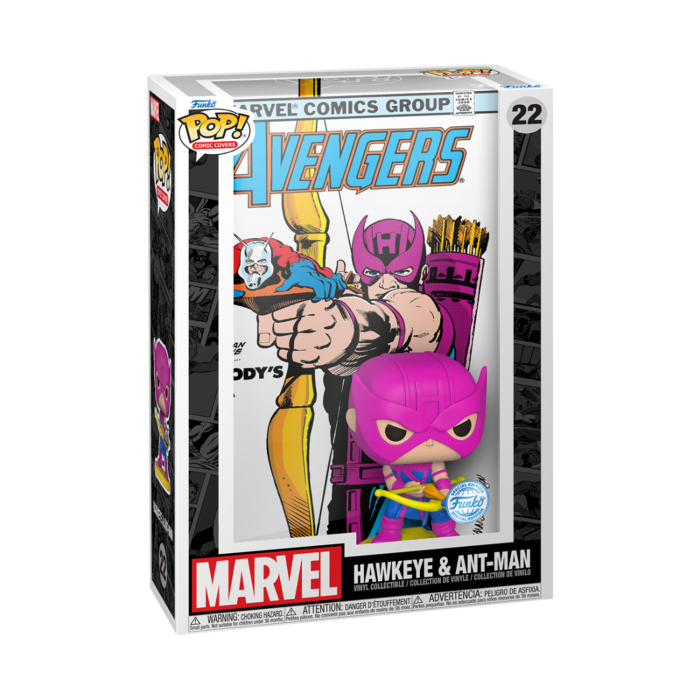 Funko Pop! Comic Covers - The Avengers - Hawkeye & Ant-Man Avengers Vol. 1 Issue