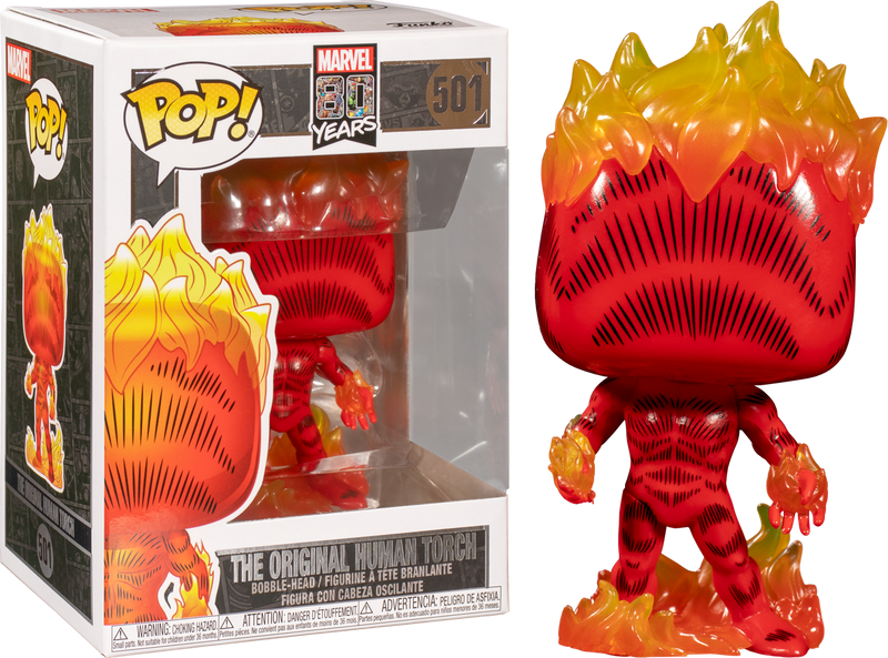 Funko Pop! Fantastic Four - Human Torch First Appearance 80th Anniversary