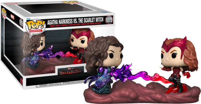 Funko Pop! WandaVision - Agatha Harkness vs The Scarlet Witch TV Moments - 2-Pack
